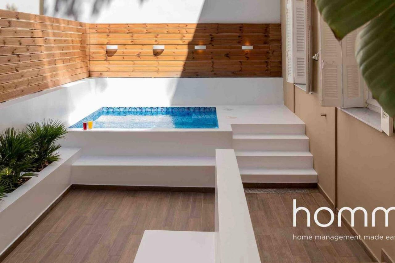 Nemeseos Ground Floor Homm Apartment With Roof Garden And Wading Pool Atina Dış mekan fotoğraf