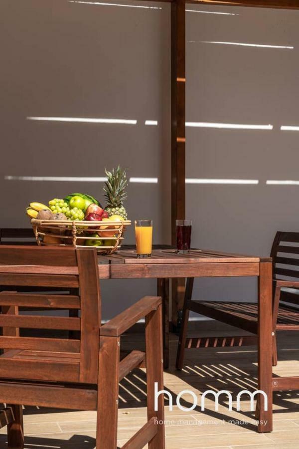 Nemeseos Ground Floor Homm Apartment With Roof Garden And Wading Pool Atina Dış mekan fotoğraf
