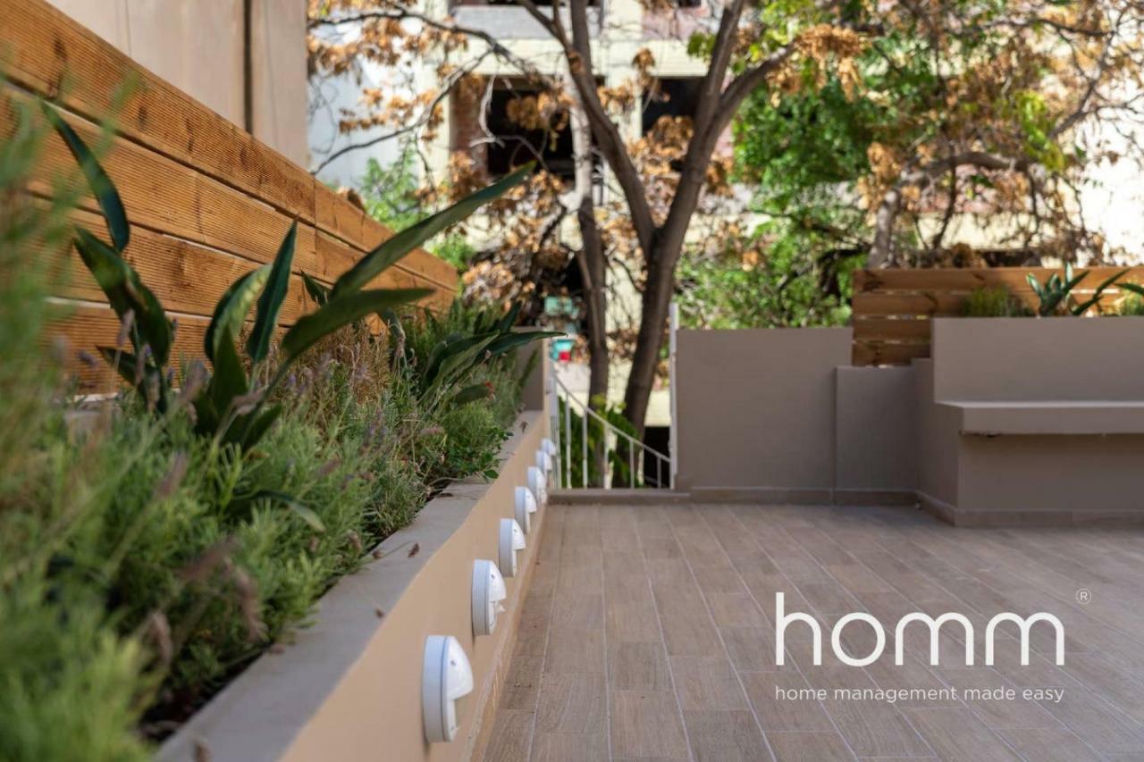 Nemeseos Ground Floor Homm Apartment With Roof Garden And Wading Pool Atina Dış mekan fotoğraf